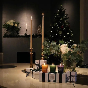 Mini geurkaarsen set (Botanique, La Forêt, Saison Bleu) - Skin / Scent